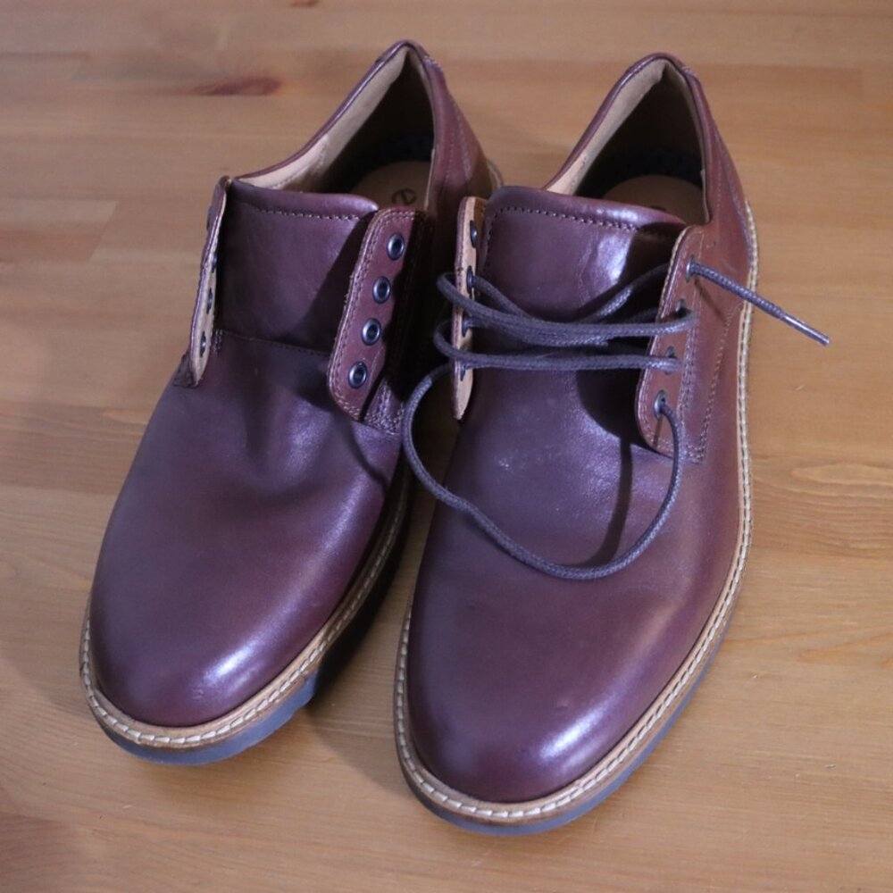 ECCO Ian Casual Tie Oxford Men’s Casual Shoes EU 44 US 10 Brown